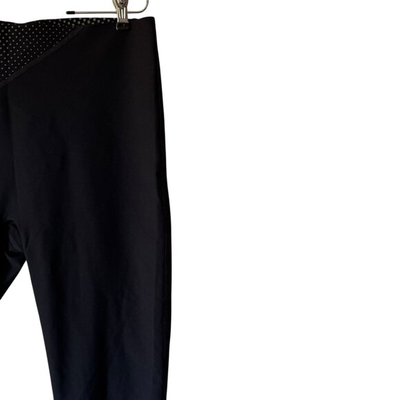 Spanx Every Wear Asymmetrical Reflective 7/8 Leggings Sz XL Black - Picture 8 of 16